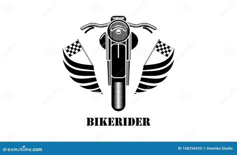 Bike Motorcycle Rider Logo Design. Motorcycle Logo Vector Stock ...