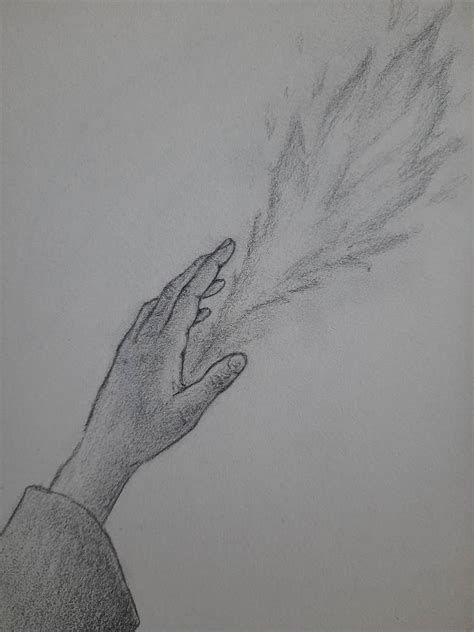 A mage's hand by A1L33N on DeviantArt