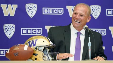 Washington introduces new Huskies football coach Kalen DeBoer | Tacoma News Tribune