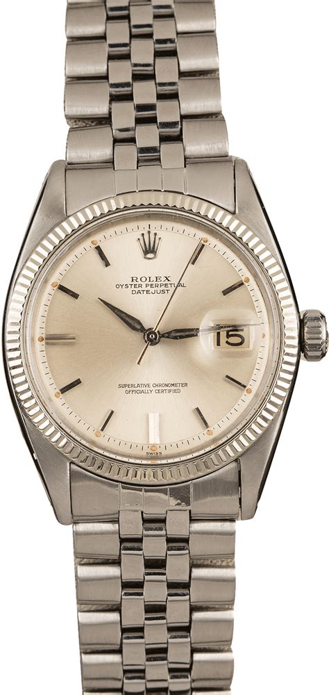 Buy Vintage Rolex Datejust 1601 | Bob's Watches - Sku: 129704 x