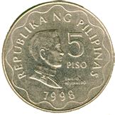 i am pinoy: Philippine 5 Peso Coin