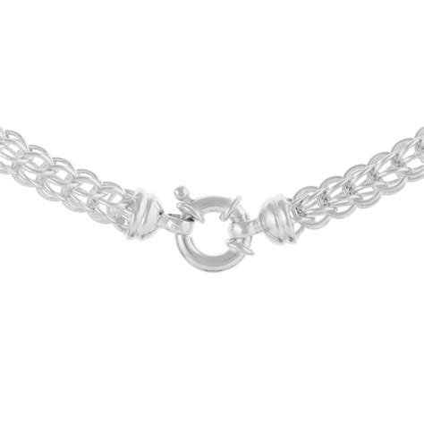 SHM366DB - Sterling Silver Handmade Persian Chain - W J Sutton