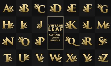 2 Alphabet Logo Bundle Designs & Graphics