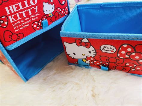 Hello Kitty Two Tier Table Drawers Storage - Japan 2015, Hobbies & Toys, Stationery & Craft ...
