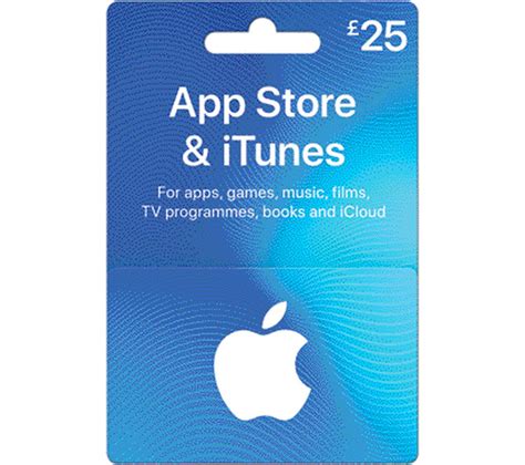 Buy ITUNES £25 App Store & iTunes Gift Card | Free Delivery | Currys