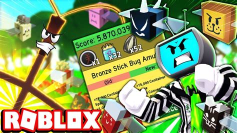 Roblox Bee Swarm Simulator Stick Bug Amulet - cleverlocation