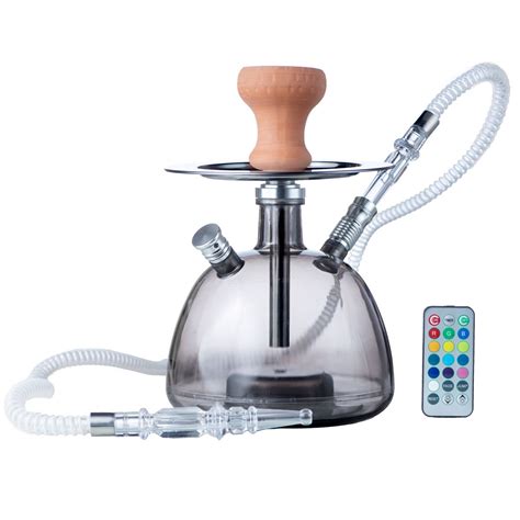 Hookah Shisha Hubbly Bubbly 170059-13 Transparent with LED Light | Buy Online in South Africa ...