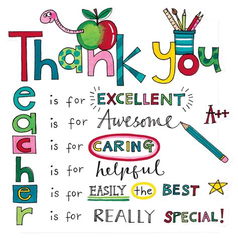 Thank You Card Notes for Teachers – williamson-ga.us