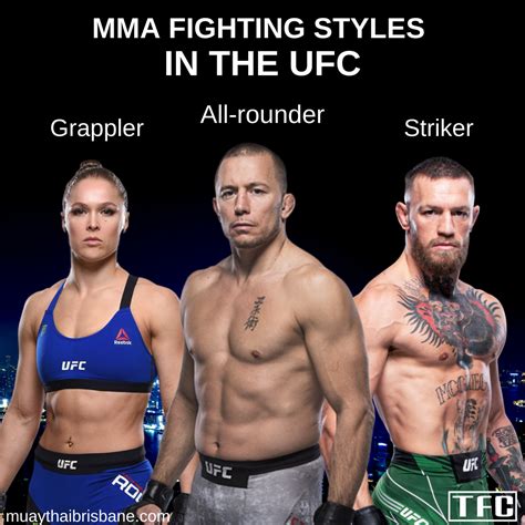 What Are the Different MMA Fighting Styles in the UFC?