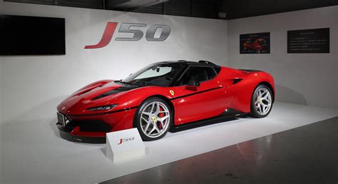 Ferrari J50, limited edition celebrating Ferrari having sold cars in Japan for 50 years : r/carporn