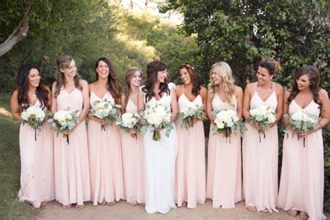 Blush Pink And Green Garden Wedding Inspiration