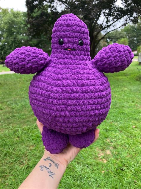 Grimace Doll, Grimace Plushie, Grimace, - Etsy