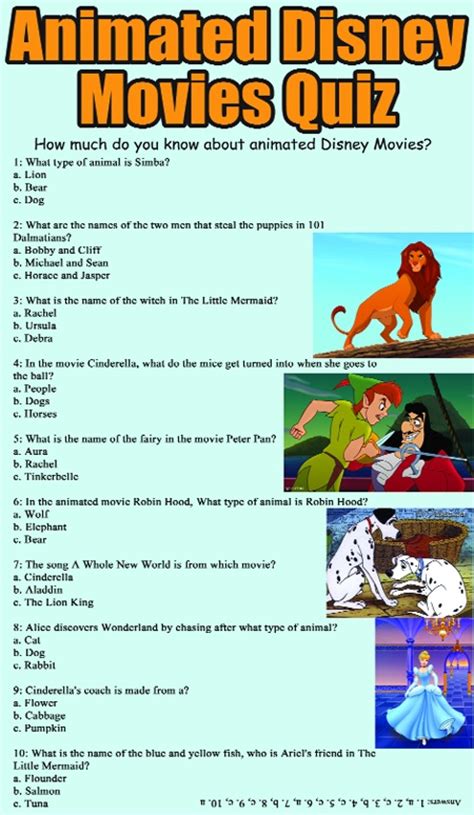 Disney princess quiz for kids - forestalbum