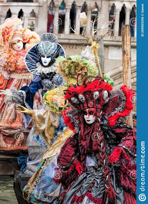 Colorful Carnival Masks at a Traditional Festival in Venice, Italy Editorial Photo - Image of ...