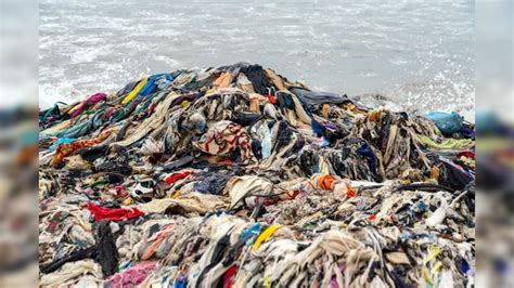 Mountains of discarded clothes are washing up on African beaches - know why it is happening