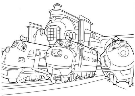 Zephie in Chuggington Coloring - Play Free Coloring Game Online