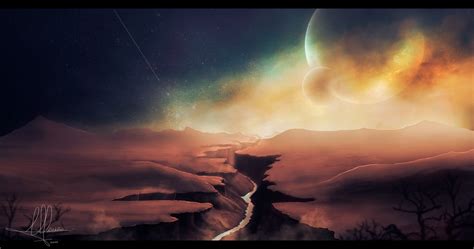 Planet Landscape by Kreetak