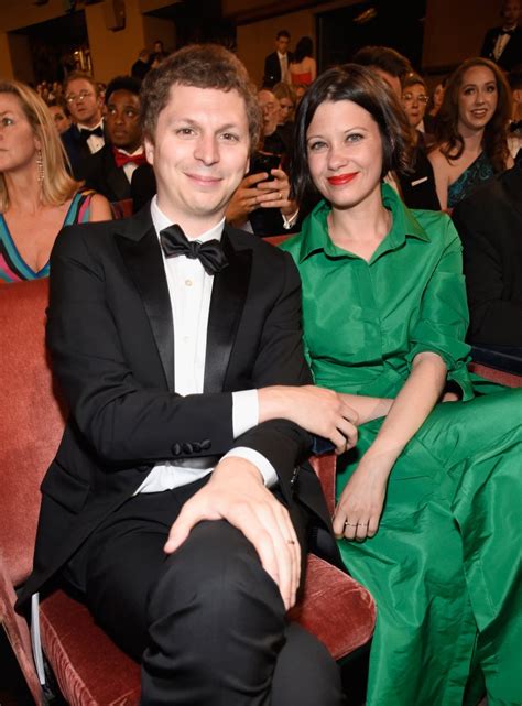 Michael Cera Brings Wife Nadine to the 2018 Tony Awards