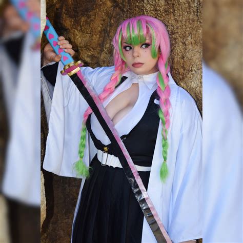 Mitsuri Kanroji Cosplay from Holiday Matsuri// insta: @raptorcos : r ...