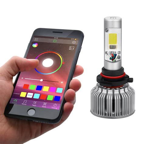 Lumen® - App Controlled RGB LED Headlight Conversion Kit