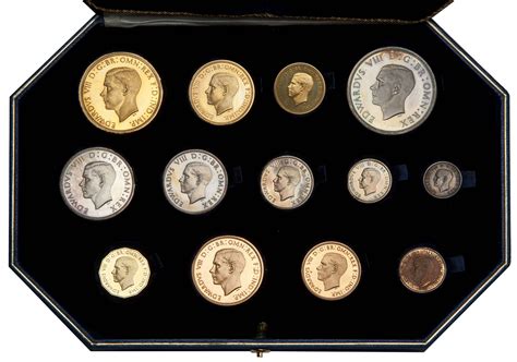 Rare 1937 Edward VIII Proof Set in $30 million Tyrant Collection Exhibit