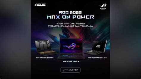 ASUS Launches New Range of Powerful Gaming Laptops in India