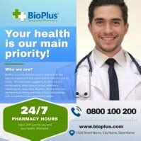 1,740+ pharmacy Customizable Design Templates | PosterMyWall