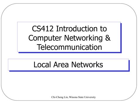 Ethernet and Interconnection Devices