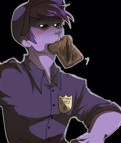 Purple guy is My favrite security guard | Anime Amino