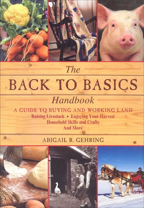 Back to Basics Handbook | Skyhorse Publishing | 9781616082611