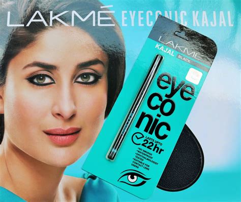 New Lakme Eyeconic Kajal Review & Swatch