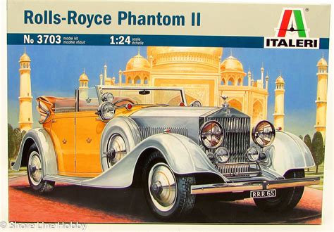 Italeri Rolls-Royce Phantom II 1/24 3703 New Car Plastic Model Kit ...