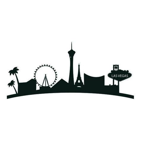 Las Vegas Clip Art Black And White