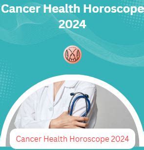 Cancer Health Horoscope 2024