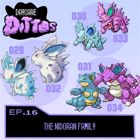 Pokemon Nidoran Evolution Chart