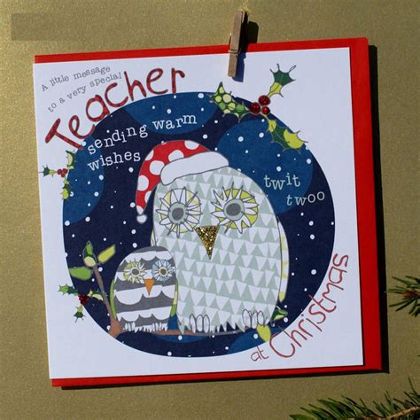 25+ Christmas Card for a Teacher to Wish Merry Christmas - Some Events ...