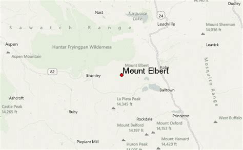 Mount Elbert Mountain Information