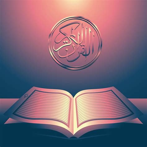 Al Quran Open Illustration 363414 Vector Art at Vecteezy