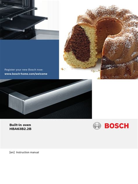 Bosch Oven Manual | PDF | Grilling | Oven