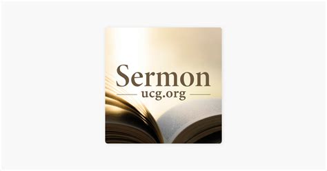 ‎United Church of God Sermons on Apple Podcasts