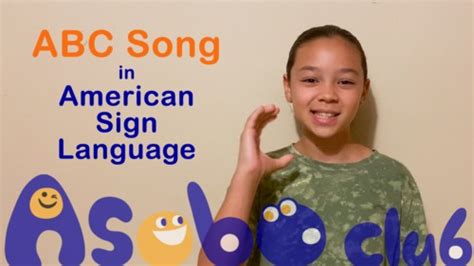 ABC Song in American Sign Language| Kids songs, ASL, Learn Alphabet in ASL