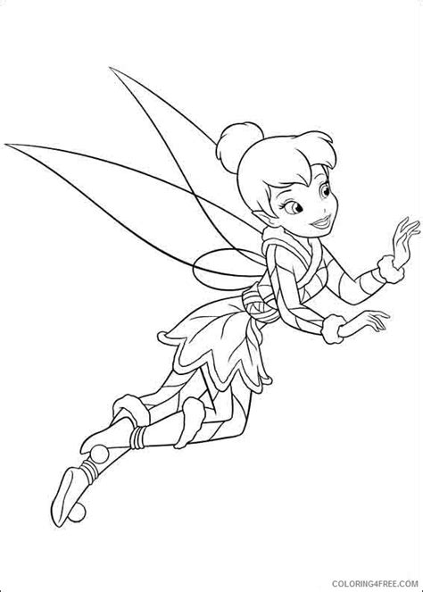 Tinker Bell A Winter Story Coloring Pages Printable Coloring4free ...