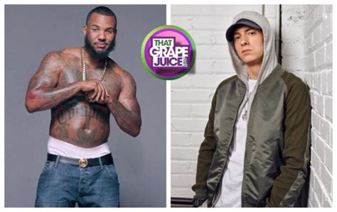 The Game Reiterates: "I'm Better Than Eminem" - That Grape Juice