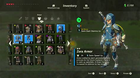 Zelda Breath of the Wild guide: How to find and upgrade the Zora armor set - Polygon