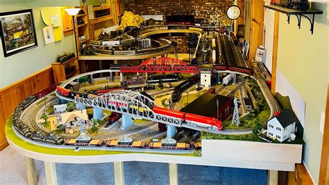 RBP Trains O Gauge Layout Overview - YouTube