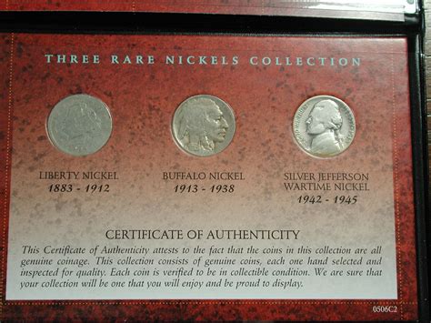 Three Rare American Nickels collection NICE - For Sale, Buy Now Online ...