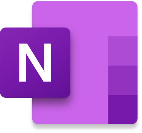 Microsoft Onenote Simple Png Transparent Background Free Download - Bank2home.com