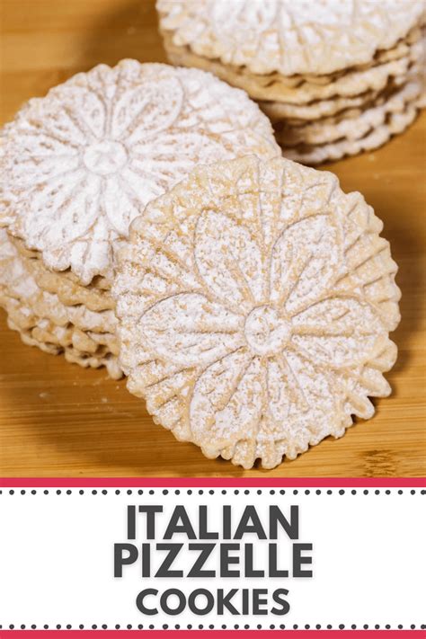 Italian Pizzelle Cookies - It Is a Keeper