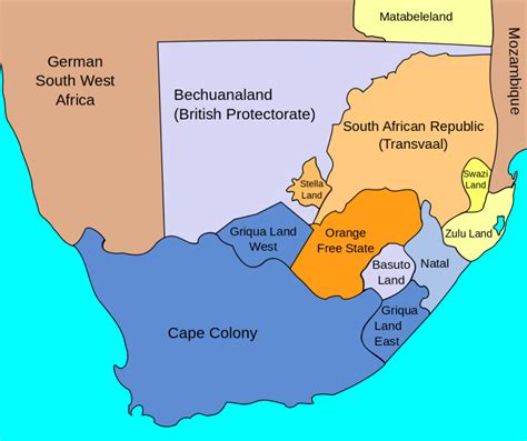 In the Early 1900s European Settlers in South Africa Created