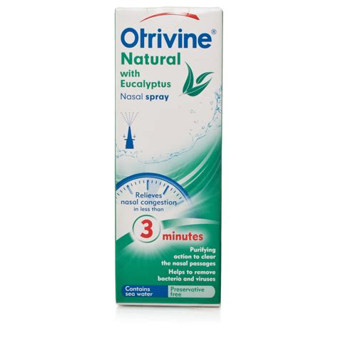 Otrivine Natural Nasal Spray 20ml | Chemist Direct